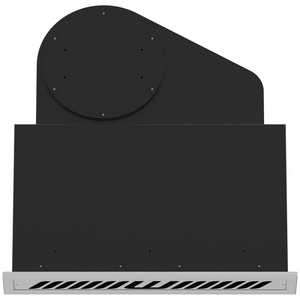 Whispair Barcelona 60 Make Up Air Undermount Rangehood with Air X On Board Motor