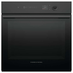Fisher & Paykel 60cm Series 7 Minimal Pyrolytic Built-In Oven Black Glass OB60SM11PLB1