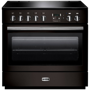 Falcon 90cm Professional Plus FX Induction Freestanding Oven/Stove Black and Chrome