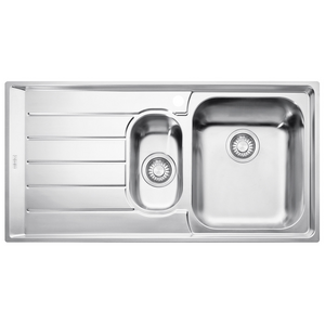 Franke Neptune 1 and 1/4 Bowl Sink with Left Hand Drainer