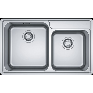 Franke Bell 1.3/4 Bowl Topmount Sink with Extension Drainer