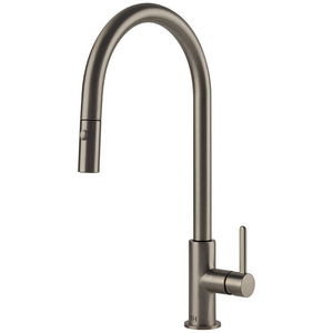Turner Hastings Naples Pull Out Sink Mixer Brushed Nickel