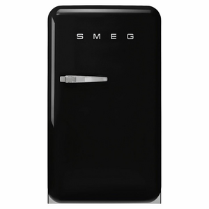 Smeg FAB 50's Style 135L Retro Refrigerator Black FAB10HRBL5AU
