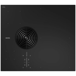 Bora S Pure Series 2 60cm Induction Cooktop with Integrated Extractor Recirculating Glossy Black