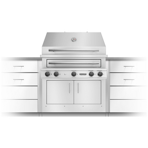 Kalamazoo Hybrid Fire K750 Built-In Grill Marine-Grade Stainless Steel Natural Gas