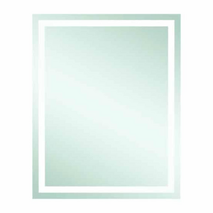 Thermogroup Ablaze 900x750 Sierra Rectangle Polished Edge Bathroom Mirror with Hangers SS9075HN