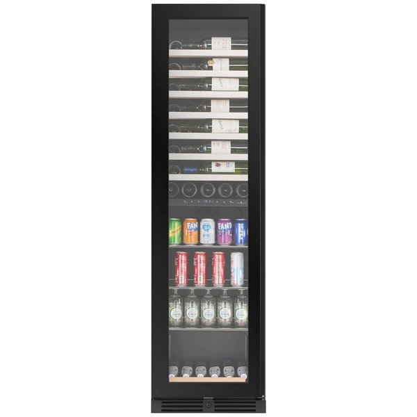 KingsBottle Atelier Fusion Wine and Beverage Fridge Left Hinge KB245HX-BK-LHH