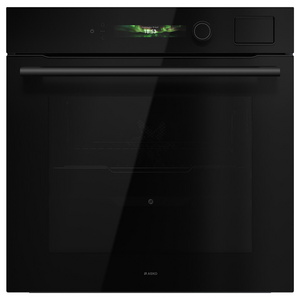 ASKO 60cm Craft Glass CombiSteam Built-in Oven Black Glass