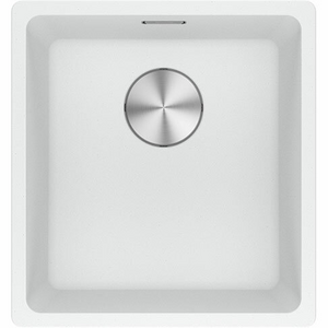 Franke Maris 370mm Single Bowl Topmount Sink Polar White
