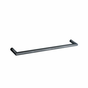 Rogerseller Eccentric 650mm Single Towel Rail - Brushed Nickel 3435001407