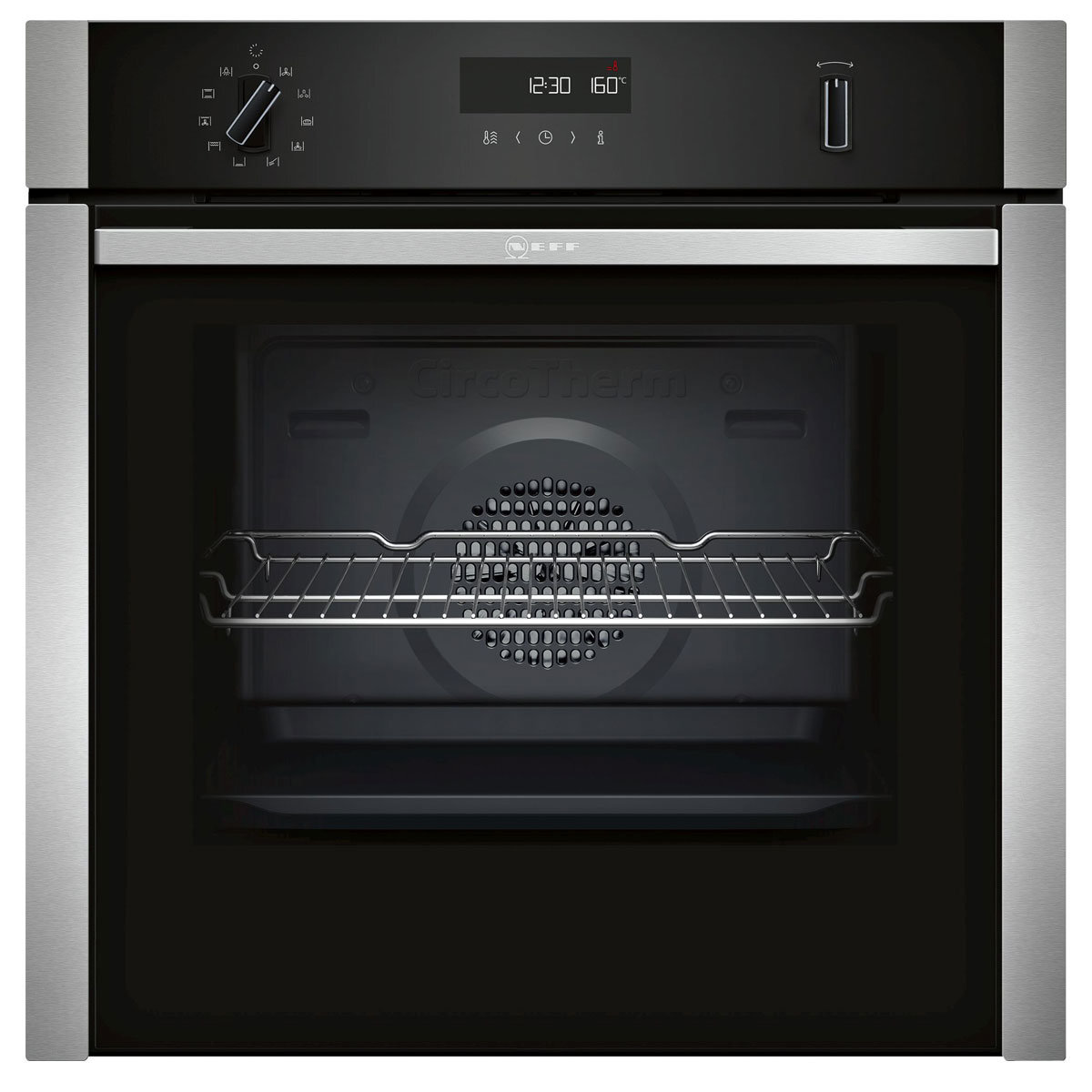 Neff 600mm pyrolytic slide hot sale & hide oven
