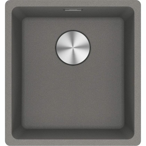 Franke Maris 370mm Single Bowl Topmount Sink with Extension Drainer Stone Grey
