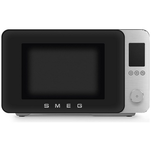 Smeg 27 L Combi Microwave Oven Matte Black MOC02BLMAU