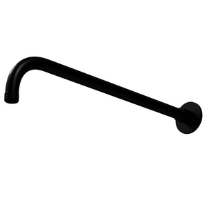 Rogerseller Tonic 400mm Wall Shower Arm - Matte Black 3506000211