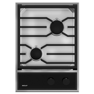 WOLF Transitional 38cm Natural Gas Cooktop ICBCG152TF/S