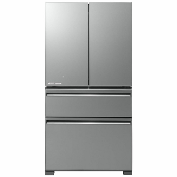 Mitsubishi 500l multi drawer cheap glass door fridge