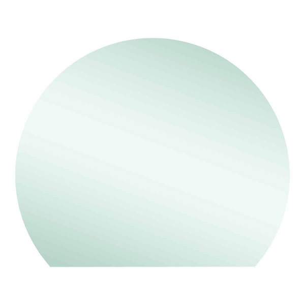 Thermogroup Ablaze 900x750 Hamilton D-Shaped Polished Edge Glue-To-Wall Bathroom Mirror HD9075GT