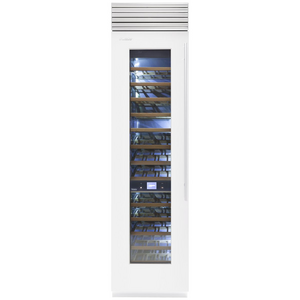 Fhiaba 60cm X-PRO Dual Zone Wine Cellar Left Hinge Pearl White