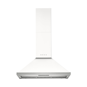 Smeg 90cm Portofino Decorative Wall Rangehood White