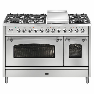 ILVE Nostalgie 120cm Freestanding Dual Fuel Oven/Stove