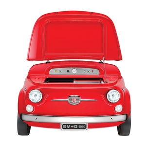 Smeg 109L 500 Fiat Car Fridge - Red SMEG500R