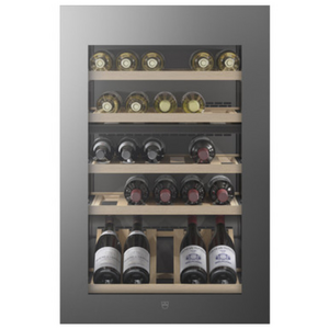 V-ZUG 32 Bottle WineCooler V4000 90 Platinum Left Hinge Wine Fridge 5110200014