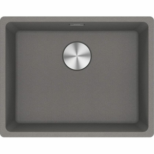 Franke Maris 520mm Single Bowl Topmount Sink with Extension Drainer Stone Grey