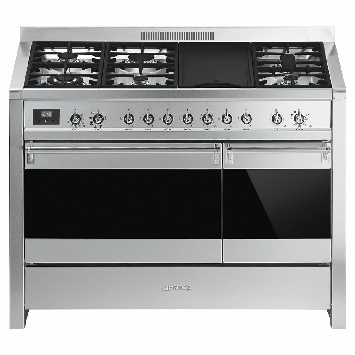 Upright oven top