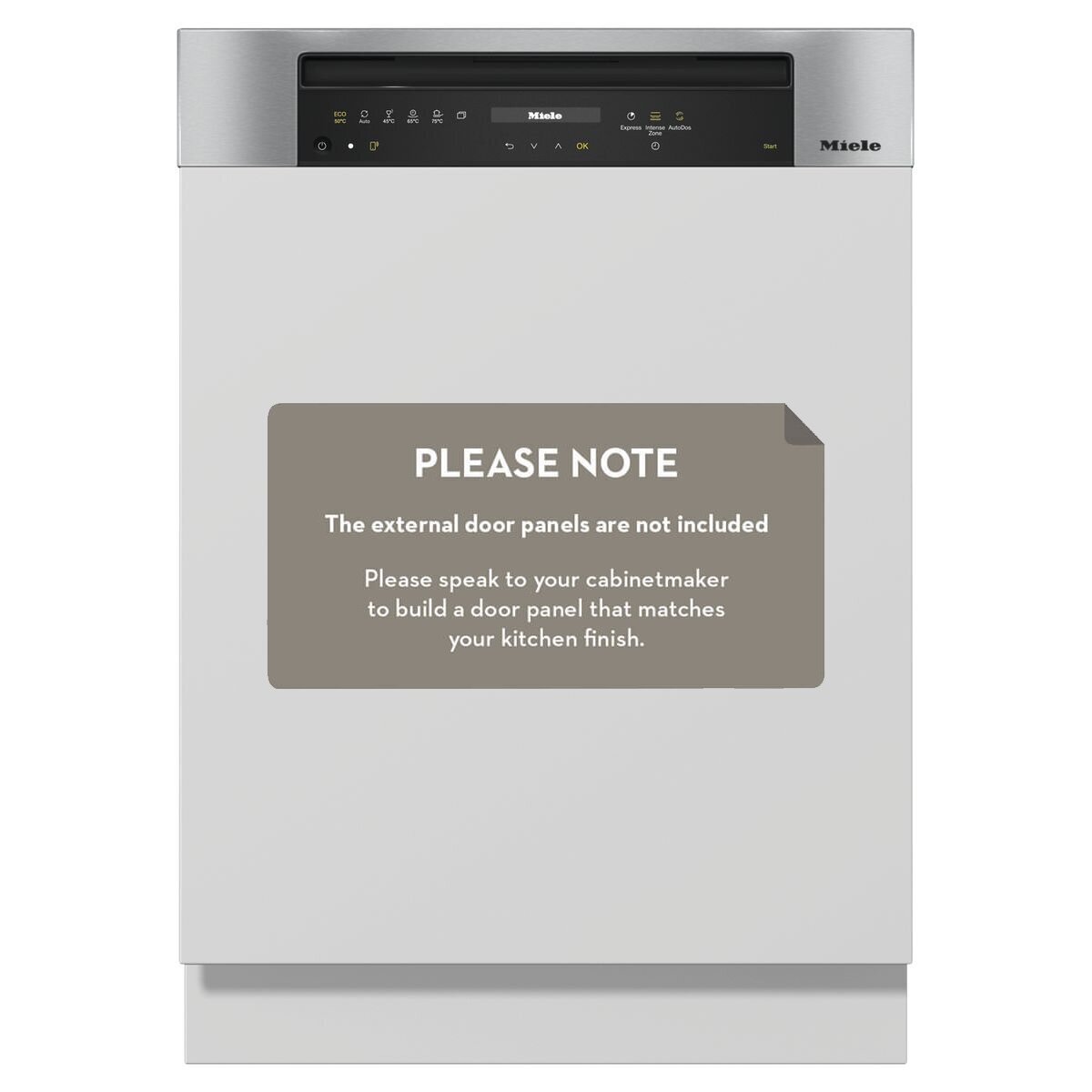 Miele dishwasher fascia panel 2025