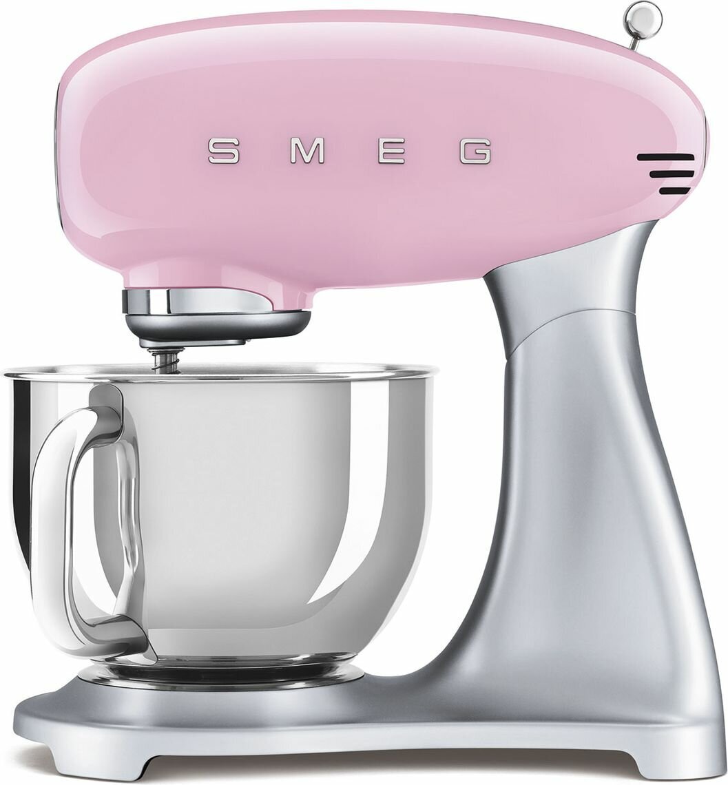 Pink baking shop mixer