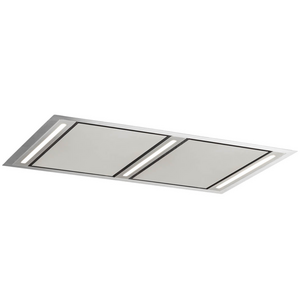 Schweigen 120cm Stainless Steel Ceiling Cassette Rangehood with ISO Drive SP Twin Motors