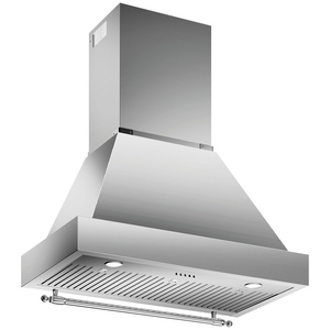Bertazzoni 100cm Stainless Steel Heritage Series Canopy Rangehood K100HERTX-KC36HERTX