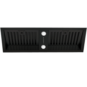 Schweigen 90cm Matte Black Undermount Rangehood with On-Board Motor