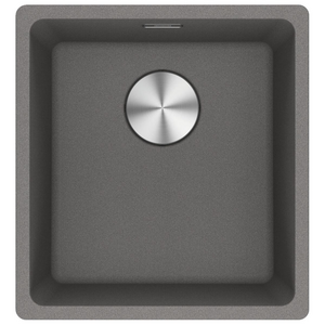 Franke Maris 370mm Single Bowl Undermount Sink Stone Grey