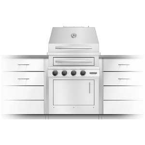 Kalamazoo Hybrid Fire K500 Built-In Grill 304 Stainless Steel Natural Gas