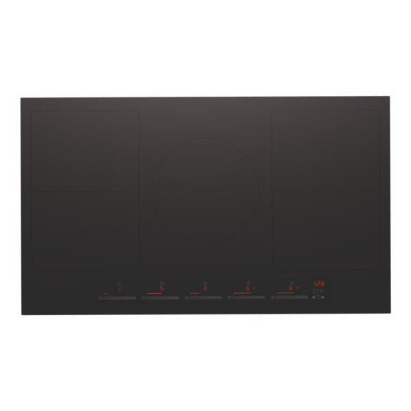Fisher & Paykel Series 7 90cm 5 Zone SmartZone Induction Cooktop Black Glass CI905ZZDTB5