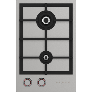 Spezialist 34cm 2 Burner Gas Cooktop With SS Inset Surface