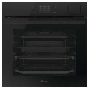 Haier 60cm 600 Series Built-in Oven with Air Fry & Steam Assist Black