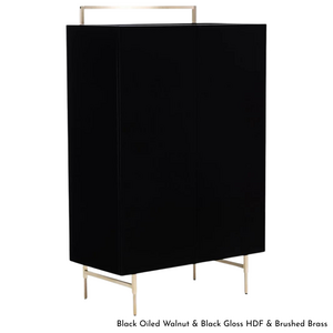 De La Espada Trunk Tall Cabinet - Walnut 759LW