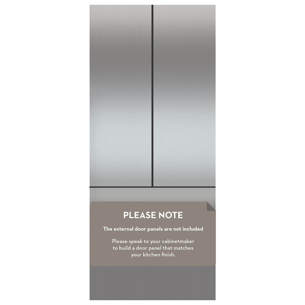 リファイン Liebherr Monolith 511L Integrated French Door Fridge ECBNH9972