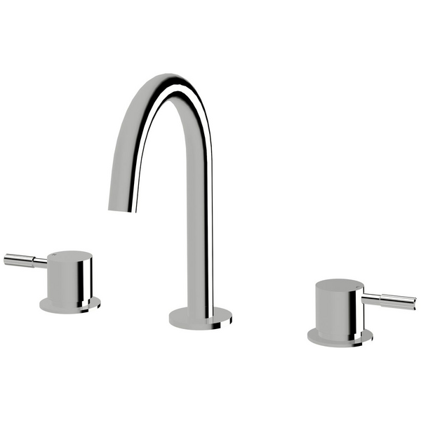Sussex Taps Virgo Basin Set Fluted Chrome VGBS01-F