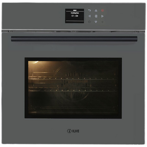 ILVE 60cm Grigio Lusso Electric Built-In Oven