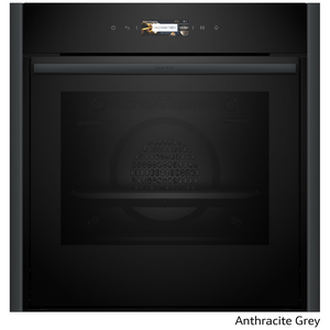 NEFF 60cm Pyrolytic Slide & Hide Oven Anthracite Grey