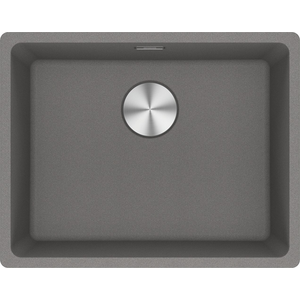 Franke Maris 520mm Single Bowl Flushmount Sink Stone Grey