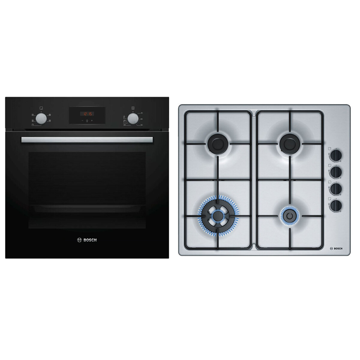 Bosch built in online oven and hob