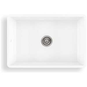 Oliveri Sicily Fireclay Farmhouse Undermount Sink White