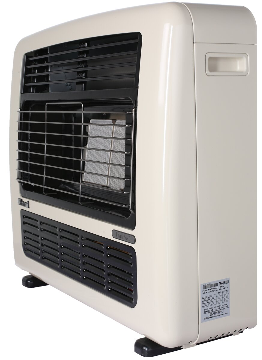 Rinnai Titan Unflued Natural Gas Radiant Heater 151N | Winning Appliances