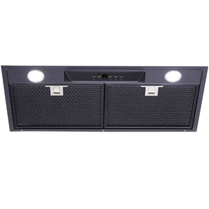 Schweigen 60cm Matte Black UnderMount Rangehood with ISO Drive SP Motor