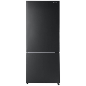 Panasonic 376L Bottom Mount Fridge Matte Black
