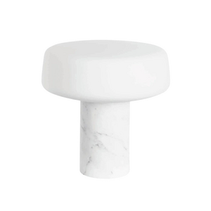 Case Furniture Solid Table Light Small - Carrara Marble STL105AU